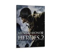 Medal of Honor Heroes 2 Video Game Poster Poster Decorative Painting Canvas Wall Posters And Art Picture Print Modern Family Bedroom Decor Posters 08x12inch(20x30cm)