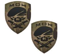 Medal of Honor Patch Ranger 75th Regiment Delta Force Seals IR Infrared Reflective Laser Cut Motorcycle Camouflage Applique Patches Tactical Military Morale Emblem Badge with Hook and Loop Backing