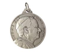 MEDAL OF POPE LEO XIV (POPE PREVOST) / ST. PETER'S SQUARE, ROME - HIGH RELIEF - LARGE SIZE - 100% MADE IN ITALY