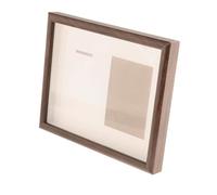 Medal Storage Shadow Box Frame Collectible Wood for Insignia Pins Gymnastics Walnut Color 10inch, 10 inch