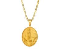 Medal Virgin Mary Cadena Virgen De Mary Salvation Evangelism Necklace,Miraculous Medallion Necklace