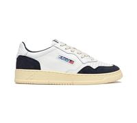 Medalist Low Leather and Suede Sneaker - male - Autry - Sneakers - White - 11 UK - Shoes 11 UK