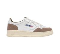 Medalist Low Leather Trainers - male - Autry - Sneakers - Beige - 10 UK - Shoes 10 UK