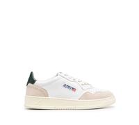 Autry Medalist Low Sneakers - White & Mount - AULMLS56-WHT SUE/LTH