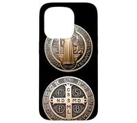 Medalla de San Benito Case for iPhone 15 Pro