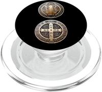Medalla de San Benito PopSockets PopGrip for MagSafe