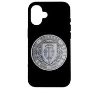 Medallion Featuring Family Crest of Saint Joan of Arc Case for iPhone 16