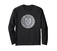 Medallion Featuring Family Crest of Saint Joan of Arc Long Sleeve T-Shirt