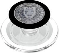 Medallion Featuring Family Crest of Saint Joan of Arc PopSockets PopGrip for MagSafe