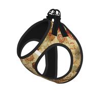 Medallion Multi Compact Pet Suspender Vest-The Perfect Small Pet For A Comfortable Walk
