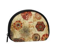 Medallion Multi Portable Mini Change Storage Bag, Stylish and Compact Coin Purse, Suitable for Daily Carrying