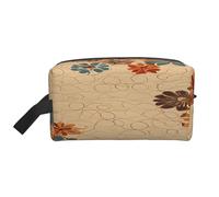 (Medallion Multi) Print Large Travel Toiletry Bag - 600d Oxford Fabric, Foam Padding, Gym & Weekend Trip Organizer