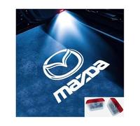 MEDAPI 2Pcs Car Door Projector Lights for Mazda 6 2018-2023, Puddle Lights Step Courtesy Welcome Lights Ghost Shadow Lamp Accessory