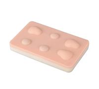 Medarchitect Abscess Incision & Drainage Pad, Sebaceous Cyst Skin Pad, Skin Practice Model for Training and Demonstration of Physician's Cyst Surgical Removal