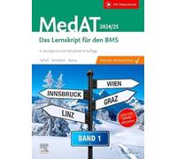 MedAT 2024/25 - Band 1: Das Lernskript für den BMS für Human- und Zahnmedizin (mit Videotutorials) (VORKLINIK - Lehrbuch - Urban & Fischer-Verlag)