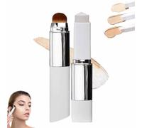 Medazy Color Changing Foundation, Double-Headed Lightweight Foundation Stick, Chartming Color Changing Stick, Waterproof Korean White for All Skin Types (Light)