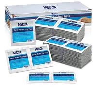MEDca Alcohol Prep Pads - 1000 Count, 70% Isopropyl Alcohol, Unscented, 2-Ply Cotton, Individually Wrapped, Latex-Free, Ideal for Minor Cuts, Scrapes, and Electronics