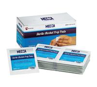 MEDca Alcohol Prep Pads, Sterile, Medium, 2-Ply Pack of 100