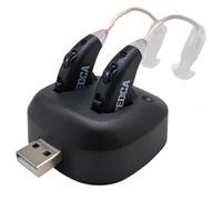 MEDca Digital Device- Rechargeable Premium Device Pair with USB Dock, Devices with Long Lasting Battery Life, Black