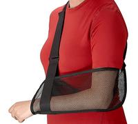 MEDca Mesh Arm Shoulder Sling - Shoulder Immobilizer for Shower - Adjustable Arm Brace Support for Rotator Cuff, Elbow and Other Injury Right/Left & Splint Elevation Support for Men and Women