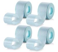 MEDca Sensitive Skin Low Trauma Tape Roll, 1 Inch x 4 Yards, Pack of 4 Rolls