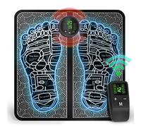 Medcodes EMS Foot Massager for Muscle Relaxation, Transcutaneous Electronic Nerve Stimulator, LCD Display Screen,Back & Legs Massager