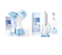 Medcodes Nasal Irrigation System, Electric Sinus Rinse Machine with 60 Salt Packets