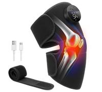 Medcursor Heated Knee Massager, 3-in1 Cordless Knee Elbow Shoulder Massager with 3 Vibration Modes, 5 Heating Levels