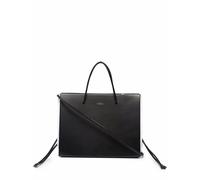 Medea Vitello leather tote bag - Black One Size