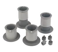 Medici Furniture Raisers, Raises Furniture Height, Increases Safety, Ideal for Sit-to-Stand Transfers, Fits a Wide Range of Beds and Chairs, Suitable for Uneven Floors, Reduces Risk of Tripping