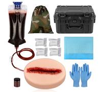 MedEduQuest Laceration Wound Packing Trainer Kit, Stop The Bleed Training Kit, Bleed Control Kit for Medical Classes