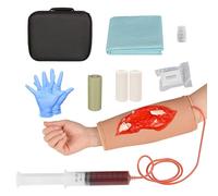 MedEduQuest Open Fracture Wound Packing Trainer, Wound Dressing Training Model, Stop The Bleeding Training Kit for Meidcal Education, Fifth