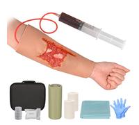 MedEduQuest Open Fracture Wound Sleeve, Wound Dressing Training Model, Stop The Bleed Training Kit for Meidcal Education,