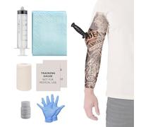 MedEduQuest Stop the Bleeding Training Knife Wound Kit for Medical Classes