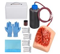 MedEduQuest Thigh Wound Packing Trainer Kit, Stop The Bleeding Training Kit, Bleed Control Kit for Medical Classes