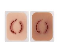 MedEduQuest Trauma Simulation Human Bite Wound Moulage, First Aid Trauma Care Simulator for Medical Training