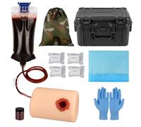 MedEduQuest Wound Packing and Tourniquet Trainer kit, Bleed Control Tourniquet Trainer,Stop The Bleed Training Kit for Medical Classes
