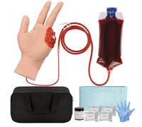MedEduQuest Wound Packing Hand Training Kit, Light Skin