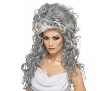 Medeia Witch Beehive Grey Wig Costume Accessory