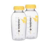 Medela Breast Milk Storage Bottle 2x 250ml, Multi Print