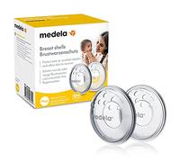 Medela Breast Shells - BPA-free, made from soft silicone, with breathable ventilation holes, includes 2 shells