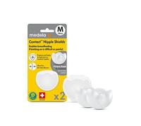 Medela Contact Nipple Shields Medium (20mm) with Case (2 pack), Clear Clear
