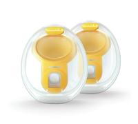 Medela Hands-Free Collection Cups, Compatible with Freestyle Flex, Pump in Style with MaxFlow, and Swing Maxi Electric Breast Pumps, 1 Set of 2 Cups