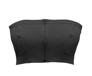 Medela Hands Free Pumping Bustier, Easy Expressing Pumping Bra with Adaptive Stretch and Easy Milk Flow Black