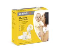 Medela Harmony Essentials Pack - Set with Harmony manual breast pump, PersonalFit Flex breast shield, breast milk bags and nursing pads - Ideal for on the go