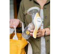 Medela Harmony Manual Breast Pump, Compact Swiss Design with PersonaFit Flex Shields and Medela's 2-Phase Expression Technology