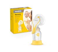 Medela Harmony Manual Breast Pump, Compact Swiss Design with PersonaFit Flex Shields and Medela's 2-Phase Expression Technology