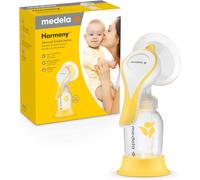 Medela Harmony Manual Breast Pump, Compact Swiss Design with PersonaFit Flex Shields and Medela's 2-Phase Expression Technology