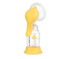 Medela Harmony Manual Breast Pump, Compact Swiss Design with PersonaFit Flex Shields and Medela's 2-Phase Expression Technology