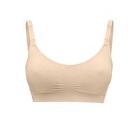 Medela Keep Cool Ultra Seamless Maternity and Nursing Bra with 6 Breathing Zones, Soft Touch Fabric and Extra Support, Black